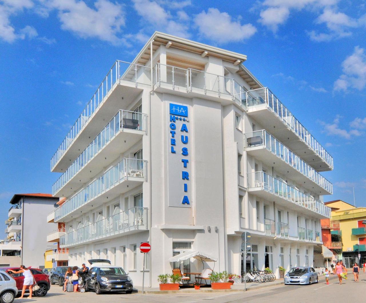 Hotel Austria Caorle Eksteriør billede